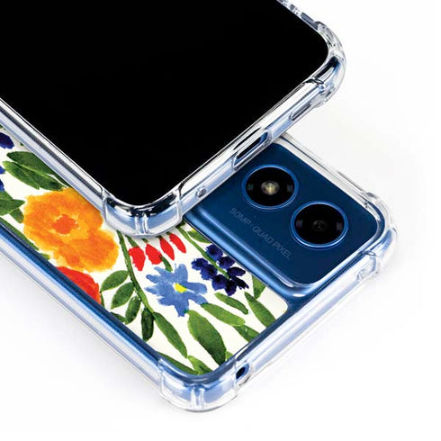 Bouffants and Broken Hearts Garden 6 Moto G 5G (2024) Clear Case